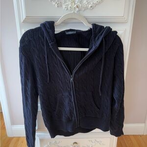 Brandy Melville knit sweater - size S - navy blue NEW